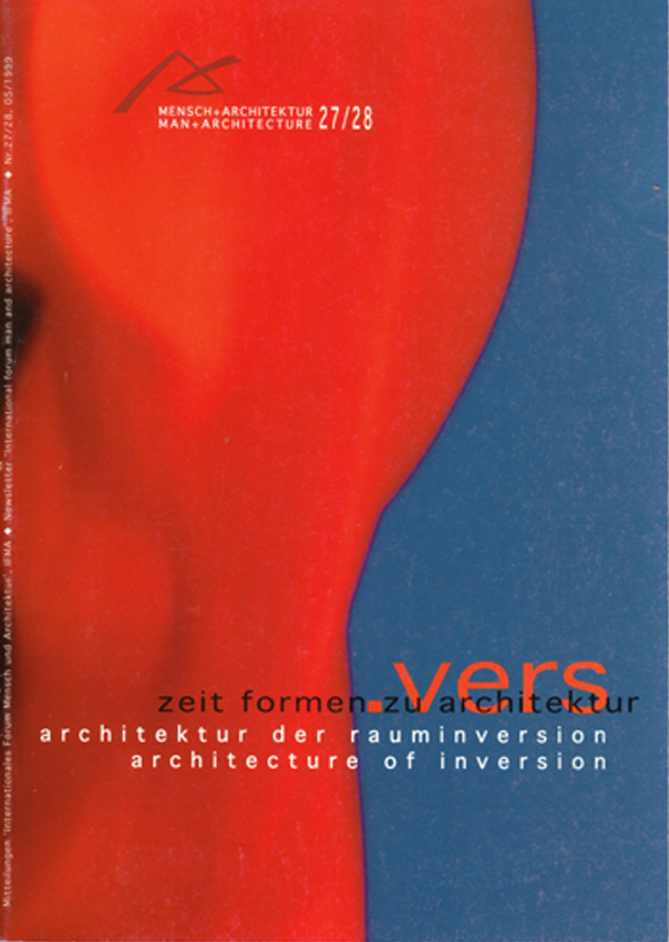 27/28 .vers - zeit formen zu architektur deutsch/ english