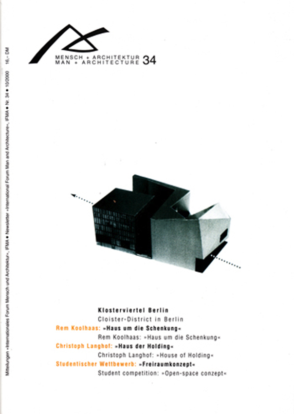 34 Klosterviertel Berlin / Haus um die Schenkung, deutsch/englisch
